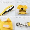 thumbnail image 3 of Wweixi Cute Dog Rope And Stylish Dog Handle Bracelet Durable And Sturdy Chain Cat Leash With Dog Chain For Adventures Grid Wing Style L, 3 of 6
