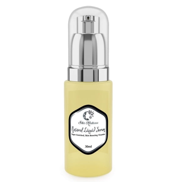 Skin Radiance Sérum Liquide Naturel pour une Radiance Éclatante, un Mélange Haut de Gamme d'Huiles Naturelles pour Rajeunir, Nourrir et Revitaliser la Peau, 1 Oz