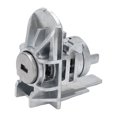 thumbnail image 4 of 1552849, Front Left Door Lock Cylinder ABS Metal Door Lock Cylinder Key Set Stable Performance Long Lasting  For Cars, 4 of 8
