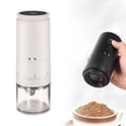 thumbnail image 1 of Cqxid Mélangeur Alimentaire Portable, Moulin à Café Électrique Conique à Meules, Rechargeable, Petit Moulin avec 38 Réglages de Mouture Réglables, Broyeur de Voyage Compact Sans Fil pour Infusion à Froid, Pour-Over, Français, 1 of 9