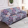 thumbnail image 4 of 1/2/3/4 Seats Elastic Stretch Sofa Armchair Cover Slipcovers Bohemian For Home, 4 of 11