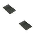 thumbnail image 3 of Youkk Polyester Chenille Bath Mat - Strong Water Absorption Exquisite Crafted Soft Texture No Shedding Deep Grey 40cm*60cm 2Set, 3 of 6