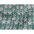 thumbnail image 4 of oneOone Viscose Jersey Fabric Rabbit Block Decor Fabric Printed BTY 60 Inch Wide, 4 of 5