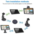 thumbnail image 2 of LNGOOR GPS Navigation for Car   7 inch Touch Screen Car GPS Voice Turn Direction Guidance Support Speed and Red Light Warning Free Lifetime Update of World Maps, 2 of 17