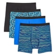 thumbnail image 1 of Athletic Works Men's Boxer Briefs 4-Pack, 1 of 1