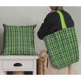 thumbnail image 4 of Soimoi Green Cotton Voile Fabric Check Check Print Fabric by the Yard 42 Inch Wide, 4 of 4