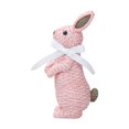 thumbnail image 1 of koolsoo Figurine Lapin Mini Statues Sculpture Lapin Modèle Ornement Rose Debout, 1 of 1