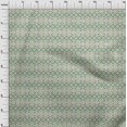 thumbnail image 4 of oneOone Silk Tabby Green Fabric Geometric Fabric For Sewing Printed Craft Fabric By The Yard 42 Inch Wide, 4 of 4