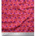 thumbnail image 1 of Soimoi Georgette Viscose Fabric Trophy,Timer Clock & Basketball Sports Printed Craft Fabric by The Yard 42 Inch Wide, 1 of 3