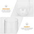 thumbnail image 4 of 6Pcs Transparent Cup Container Ice Cream Holder Wine Cup for Party Plastic Cup, 4 of 8