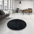 thumbnail image 3 of Ahgly Company Tapis d'Intérieur Ronds Abstraits Vert Canon Abstrait pour Aire, 5 Pieds Rond, 3 of 6