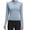 Sky Blue, variant on Workout Jacket for Women, Fitted Long Sleeve Athletic Top, Breathable Lightweight Yoga Jacket for Running and Gym, Shaping Sports Coat