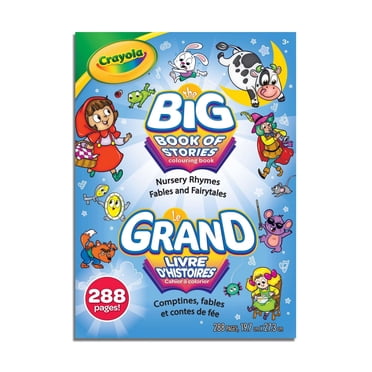 Crayola Big Book of Stories Colouring Book, 288 Pages