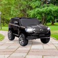 thumbnail image 3 of GloryStar 12V Licensed Toyota Land Cruiser Ride-On Car, Remote Control, 3 Speeds, Music, Horn & LED Lights, 3 of 8