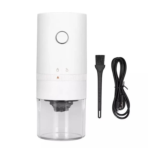 Moulin à Café Électrique Automatique, Moulin à Grains, Machine à Espresso Portable pour Café, Maison, Voyage, USB Rechargeable, Portable