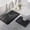Dark Gray, variant on Fridja Summer Clearance Bathroom Rugs Sets 2 Piece Non Slip, Leaf Bath Mats for Bathroom Floor Set of 2, Ultra Soft and Quick Dry Bath Rugs, Machine Washable Rugs for Bathtub, Shower, Dark Gray