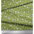 thumbnail image 3 of Soimoi Cotton Duck Fabric Leaves & Magnolia Floral Decor Fabric Printed Yard 42 Inch Wide, 3 of 5