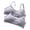 Gris, variante sur Mrat Backless Sports Bra Soutien-Gorge pour Filles 3 Pcs Ajustement Confortable Sans Coutures pour Adolescentes avec Bretelles Ajustables sous-Vêtements Soutiens-Gorge S-334 Blanc Taille Unique