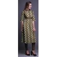 thumbnail image 3 of Bimba Robe Tunique Droite en Viscose Imprimée Style Santoon pour Femmes Vêtements Indiens, 3 of 5