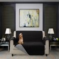 thumbnail image 1 of Housse de Protection Réversible pour Meubles de Chiens et Chats Chaise Marine/gris, 1 of 5