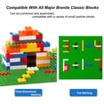 thumbnail image 3 of Classic Baseplates Building Plates for Building Bricks 100% Compatible with All Major Brands-Baseplate, 10" x 10", Pack of 16 (Green), 3 of 6