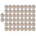 thumbnail image 2 of Disposable  Paper Sheets, Soft 50pcs Moisture Retention  Paper Sheets DIY Flower Gold Tencel Compressed Light Thin  For Beauty Salon, 2 of 8