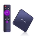 thumbnail image 4 of Boîtier TV Intelligent Android 12.0 avec CPU Quadricœur RK3318, 2 Go DDR3+16 Go eMMC, Décodage 4K UHD H.265/VP9, WiFi Double Bande 2.4G/5G et Bluetooth 4.0, Ethernet 100M, Prise US (100-240V) pour Multimédia HD, 4 of 6