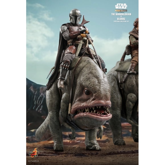 The Mandalorian & Blurrg (TMS046) Star Wars: The Mandalorian Sixth (1/6) Scale Television Masterpiece Figure Set