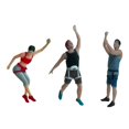 thumbnail image 4 of Xuanheng 3Pcs Ini Rock Climbing Figures Climbers Human Figure Model Painted for Micro Landscape Crafts Layout Train Railway Decoration 1 87 Scale, 4 of 8