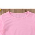 thumbnail image 4 of Baby Girl Long Sleeve T-shirt Crew Neck Cotton Ruffle Tops, 4 of 5