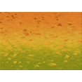 thumbnail image 1 of Ahgly Company Tapis d'Intérieur Lavables en Machine, Rectangles de Transition Jaune Foncé, 7' x 10', 1 of 7