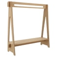 thumbnail image 1 of Mini Doll Clothes Rack Miniature Clothes Wood Display Stand Doll House Garment Rack Decor, 1 of 7