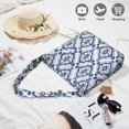 thumbnail image 4 of Boho Floral Butterfly Canvas Crossbody Bag – Cute Bee and Flower Pattern for Daily Use, 4 of 5