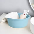 thumbnail image 2 of Bowayaoa Thickened Plastic Wash Basin Multipurpose Large Laundry Basin for Washing Clothes Vegetables Feet Bathroom Dormitory Use, 2 of 7