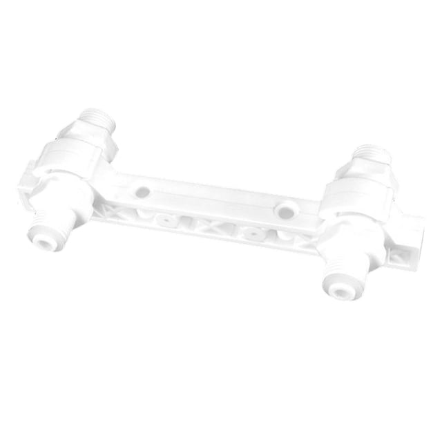 veasfak Shower Faucet 1 Piece Shower -- with Pressure Test Connector Accessories White pressure test