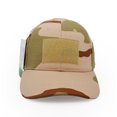 thumbnail image 4 of Military Tactical Operator Cap, Outdoor Army Hat Hunting Camouflage Baseball Cap 13, 4 of 5