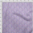 thumbnail image 4 of oneOone Velvet Purple Fabric Floral Sewing Craft Projects Fabric Prints By Yard 58 Inch Wide, 4 of 4