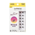thumbnail image 1 of KISS imPRESS Press-On Falsies, Just Press On&Go, Authentic Natural, 12 Clusters., 1 of 7