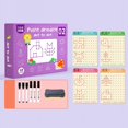 thumbnail image 1 of PENGXIANG Magical Tracing Workbook Reusable Calligraphy Copybook Toddler Learning Activities For Kids Children  E, 1 of 2