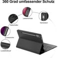 thumbnail image 4 of 2025 Lenovo Tab P12 12.7 Inch Keyboard Case with Touchpad, Black SchwarzTouchpad, 4 of 5