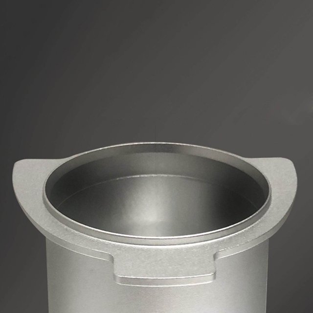 Tasse Doseuse de Café en Poudre Partie Expresso Mesure Tasse pour Machine à Expresso 54mm Argent