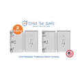thumbnail image 1 of Child Be Safe (2-Pack) Child and Pet Proof Light Switch Covers, White, 1 of 9