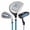 Blue, variant on Ultimate Junior Golf Club Set for Children Includes 165CC #3 Fairway Wood & #7 Iron Pink