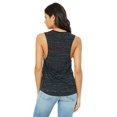 thumbnail image 2 of The Bella + Canvas Ladies Flowy Scoop Muscle Tank Top - BLACK MARBLE - L, 2 of 3