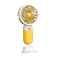 thumbnail image 2 of Cute Fruit Handheld Fan, USB Rechargeable Mini Fan for Kids, 2 of 3