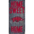 thumbnail image 1 of Enseigne en Bois Arkansas Rasorbacks - Home Sweet Home 6 Pouces X 12 Pouces, 1 of 1