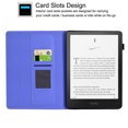 thumbnail image 2 of GSFY Case for All-new 7" Kindle Paperwhite 12th Gen & Kindle Colorsoft Signature Edition 2024 Release, Smart Premium PU Leather Wallet Stand Protective Cover Auto Sleep Wake, Purple, 2 of 7