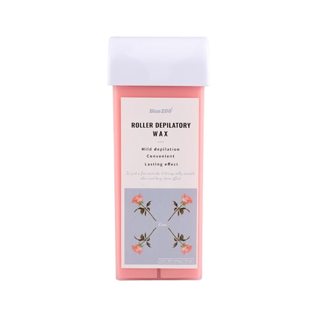 Graflsoa Rose Scented Hair Removal Wax Strips - Multi-Functional, Painless, Natural Ingredients for All Body Parts, 50ml, Various Flavors Available
