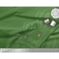 thumbnail image 2 of Soimoi Green polyester Crepe Fabric Architectural Structure & Hot Air Balloon Holiday Print Fabric by Yard 42 Inch Wide, 2 of 3