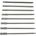 thumbnail image 5 of Long Security Screwdriver Bit Sets 6 Inch Length S2 Steel Torx Security Head Drill Screw Driver Drill Set (8Pcs Torx Head (150mm), 5 of 5